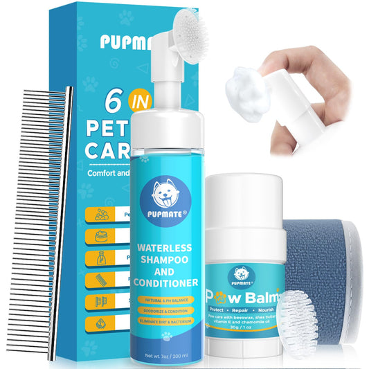 Paw Care Kit — Cleanser, Balm & Comb