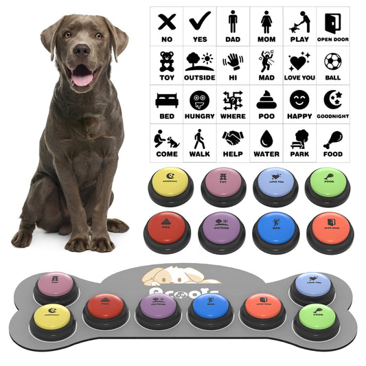 Say It — 8-Button Dog Talk Set with Mat