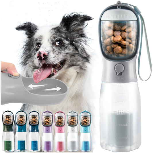 Trail Trio — 3-in-1 Dog Water Bottle, Bowl & Bag Holder